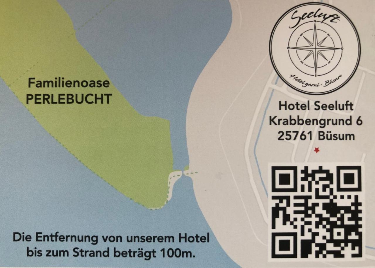 Hotel Garni Seeluft Buesum Экстерьер фото